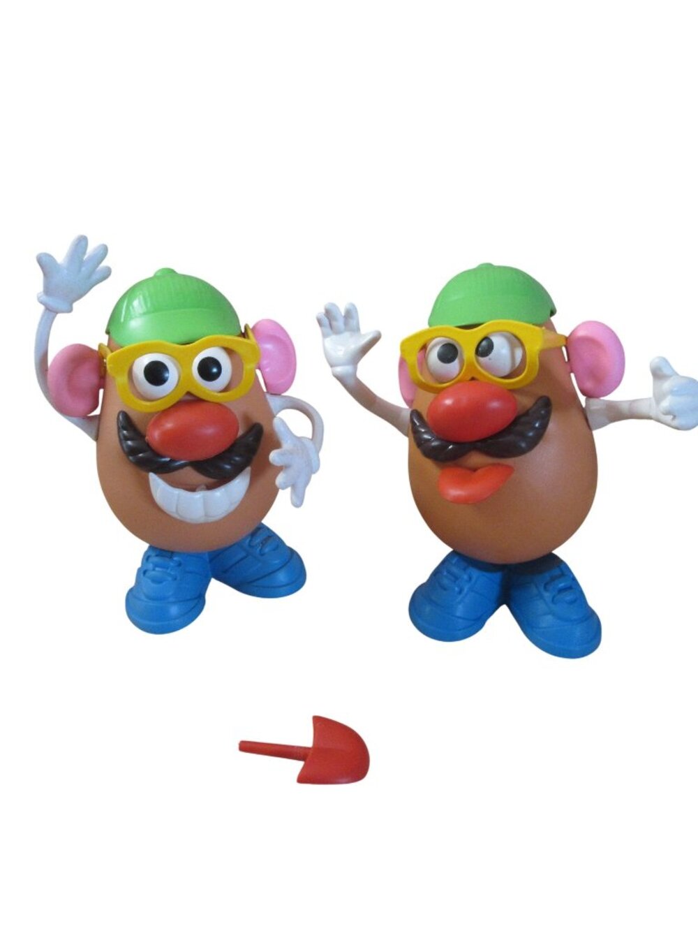 Set of 2 - Complete Mr Potato Head Figures from 1985 - 23 pieces total